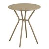 Gartentisch 'Frida' Stahl beige Ø 60 x 71 cm