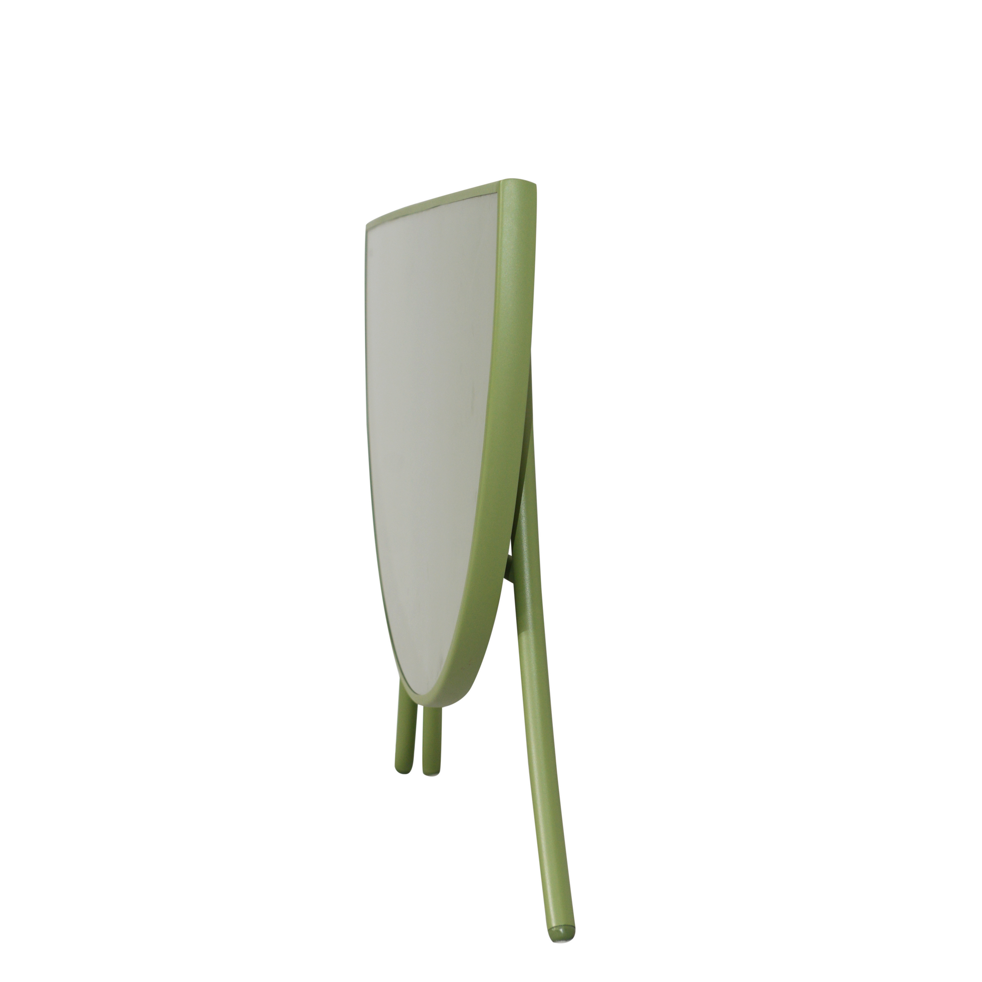 Gartentisch 'Frida' Stahl/Sicherheitsglas grün 101 x 71 x 51 cm