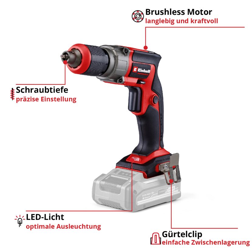 Akku-Trockenbauschrauber 'TP-DY 18 Li BL - Solo' 18 V ohne Akku