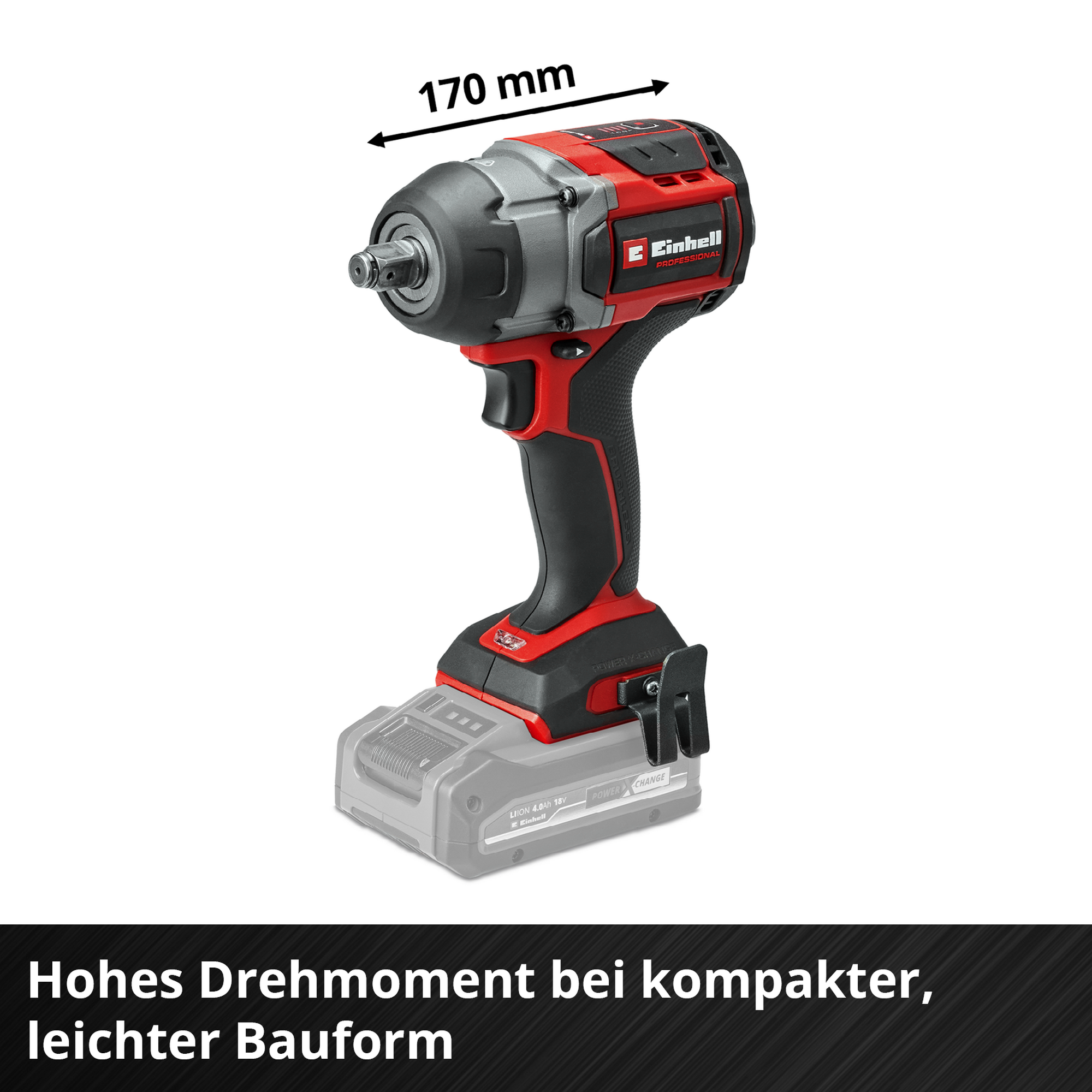 Akku-Schlagschrauber 'TP-CW 18/750-C Li BL - Solo' 18 V ohne Akku
