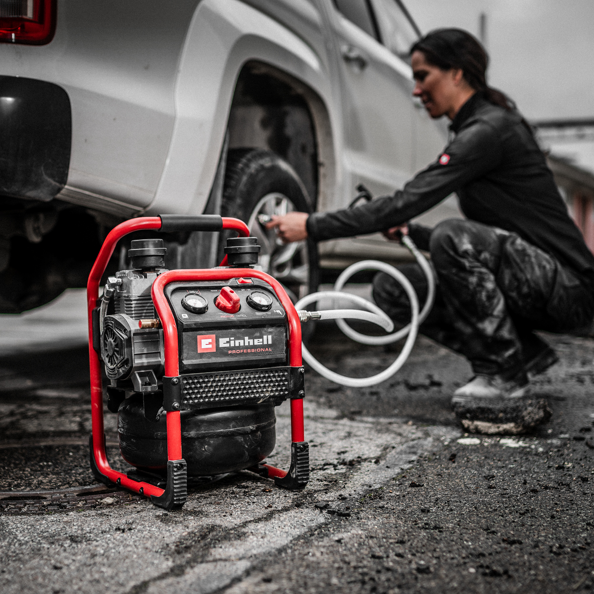 Akku-Kompressor 'Silenzzo 36/210' ohne Akku