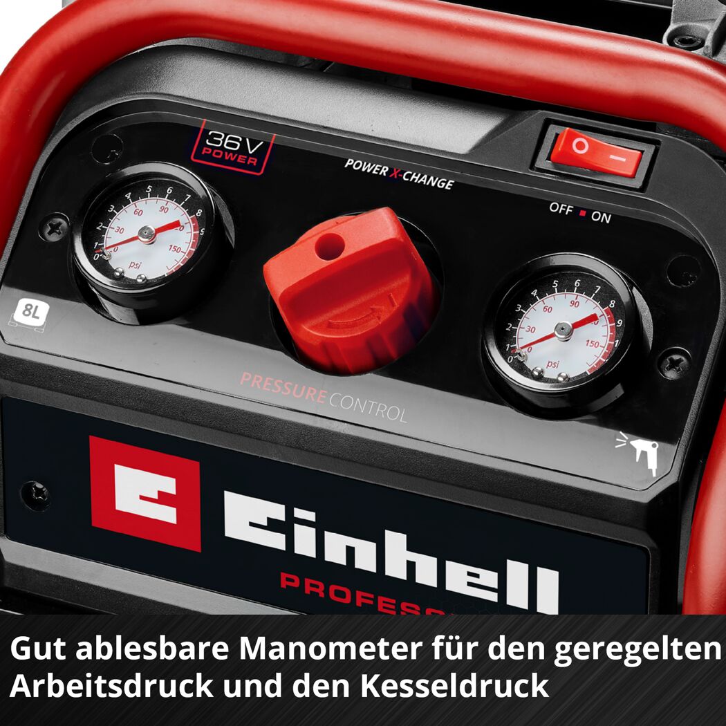 Akku-Kompressor 'Silenzzo 36/210' ohne Akku