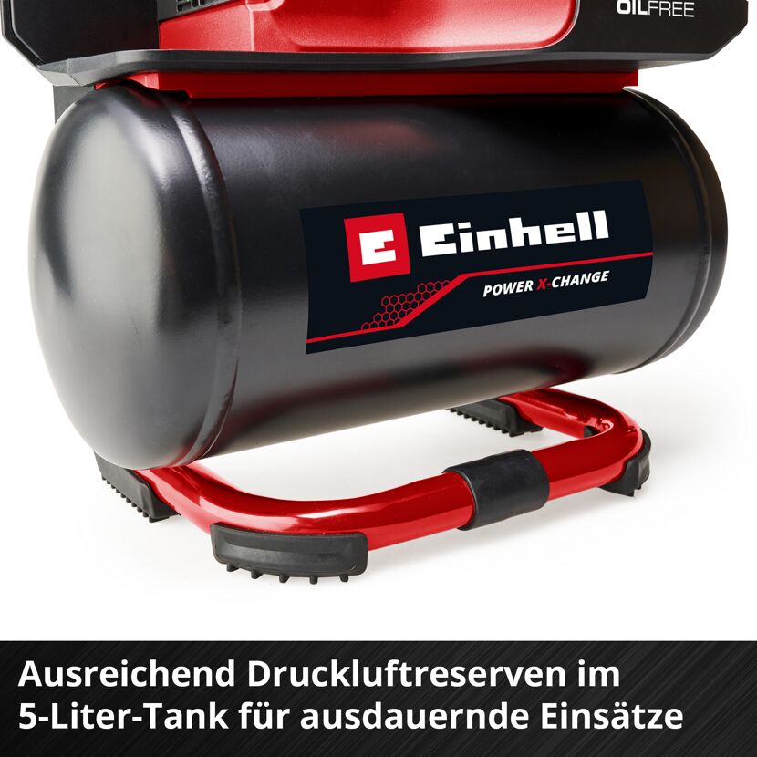 Akku-Kompressor 'TE-AC 18/75 Li OF-Solo' ohne Akku