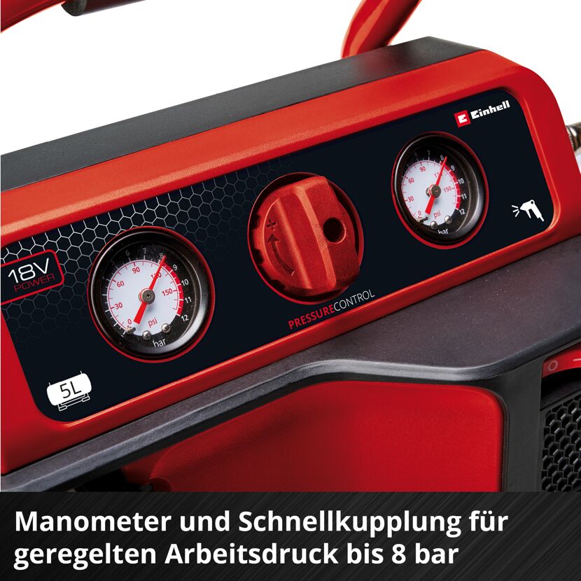 Akku-Kompressor 'TE-AC 18/75 Li OF-Solo' ohne Akku