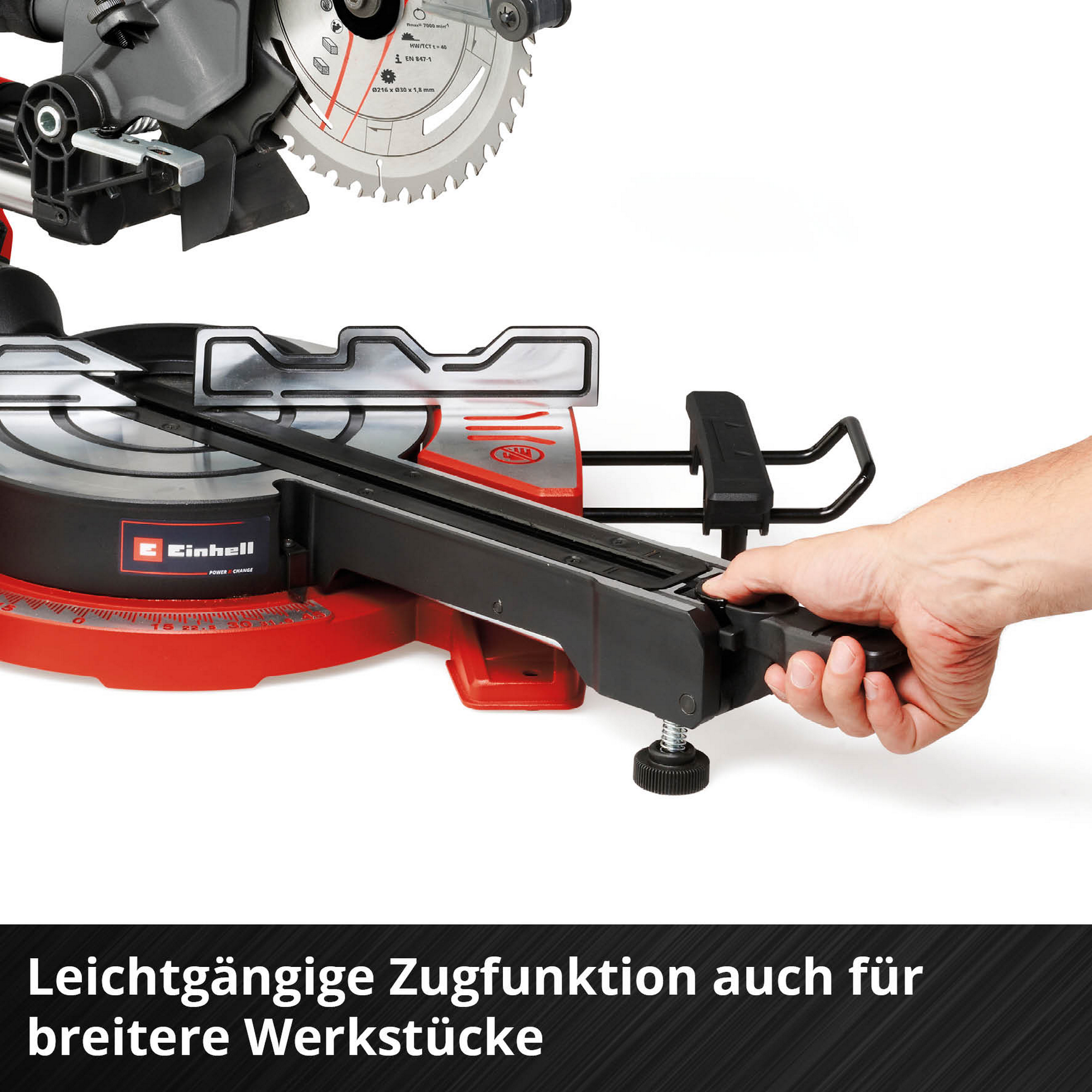 Akku-Kapp-, Zug und Gehrungssäge 'TE-SM 36/8 L Li-Solo' ohne Akku