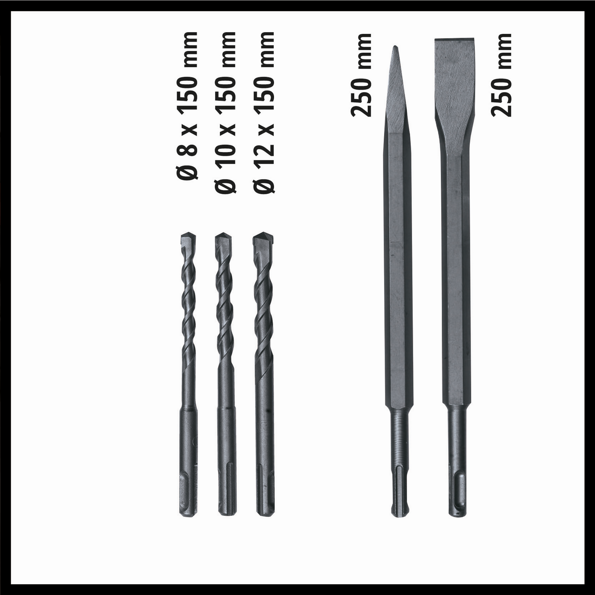 Bohrhammer 'TE-RH 32 4F Kit' 1250 W
