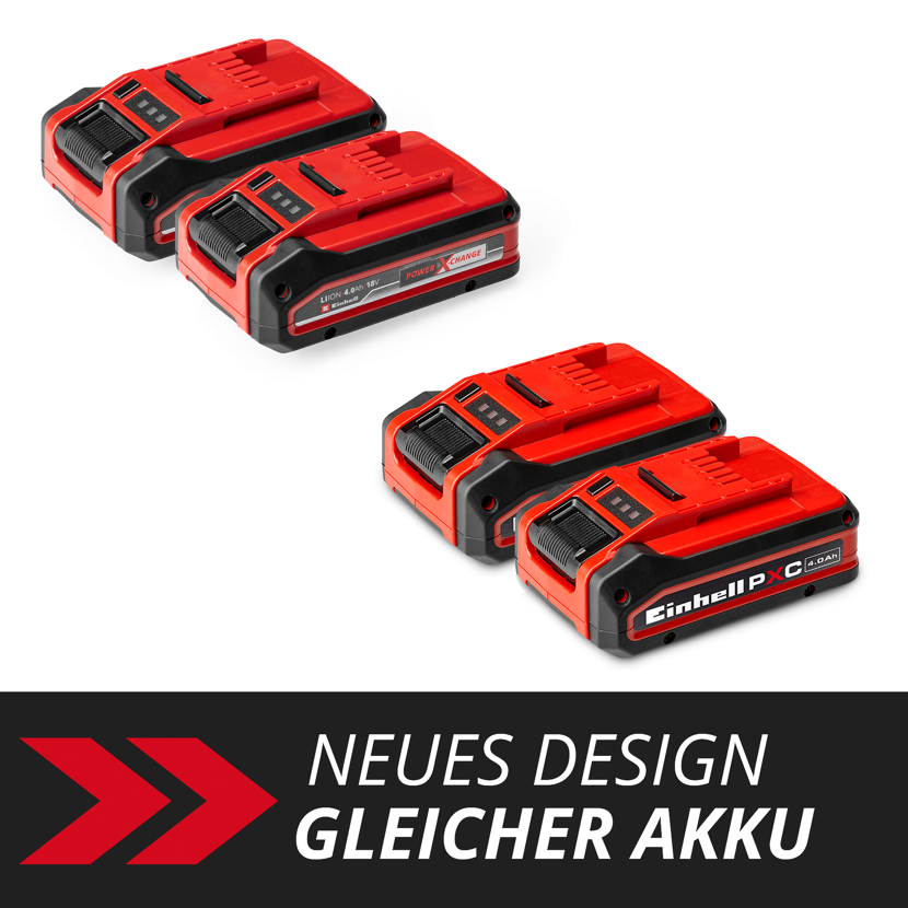 Akku '18V 4Ah Power X-Change Plus Twinpack'