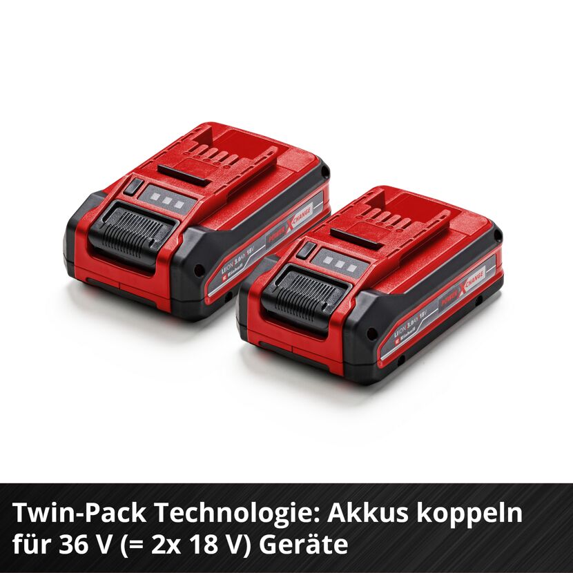 Akku '18V 3Ah Power X-Change Plus Twinpack'