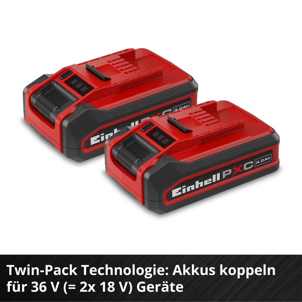 Akku-Twinpack 'PXC+'  3,0 Ah 18 V