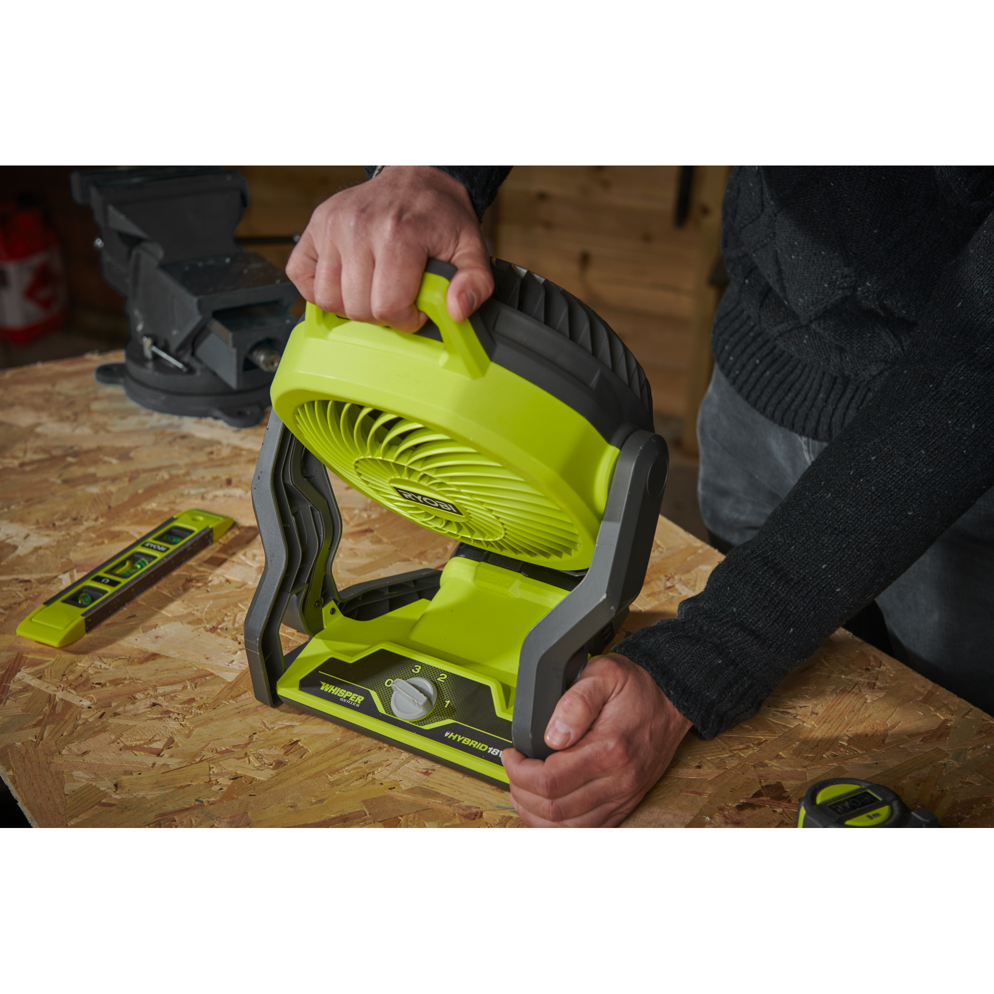 Akku-Ventilator 'ONE+ RF18-0' 18 V ohne Akku und Ladegerät