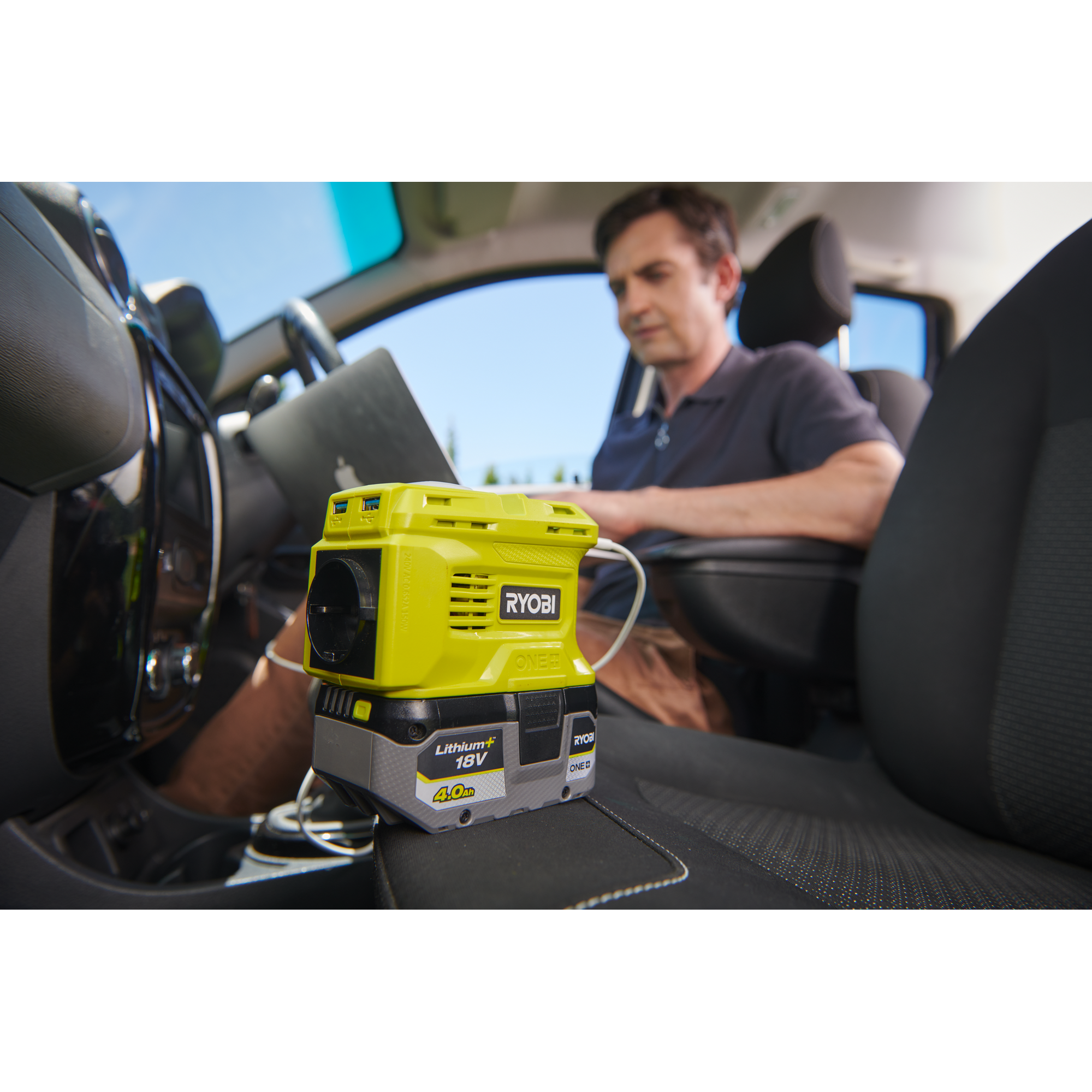 Akku-Wechselrichter 'ONE+  RY18BI150B' 18 V 150 W, ohne Akku und Ladegerät