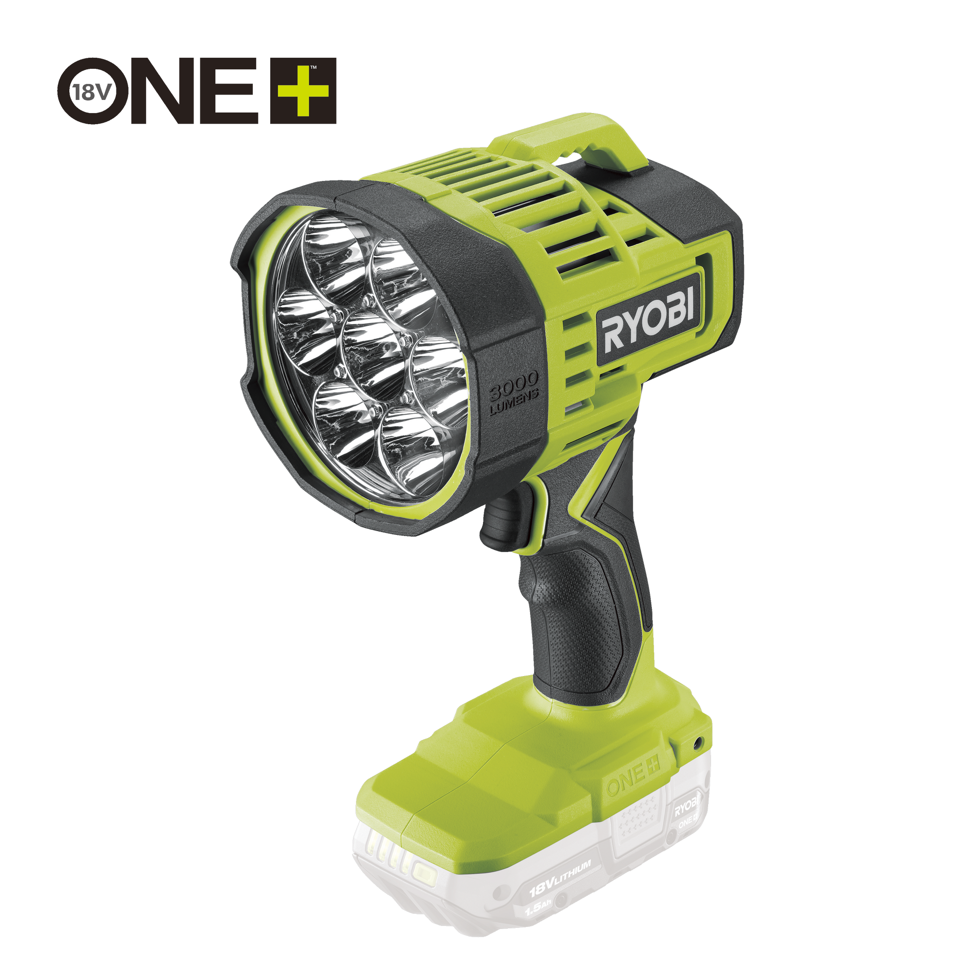 Akku-LED-Punktstrahler 'ONE+ RLS18-0' 18 V 3000 Lumen ohne Akku und Ladegerät