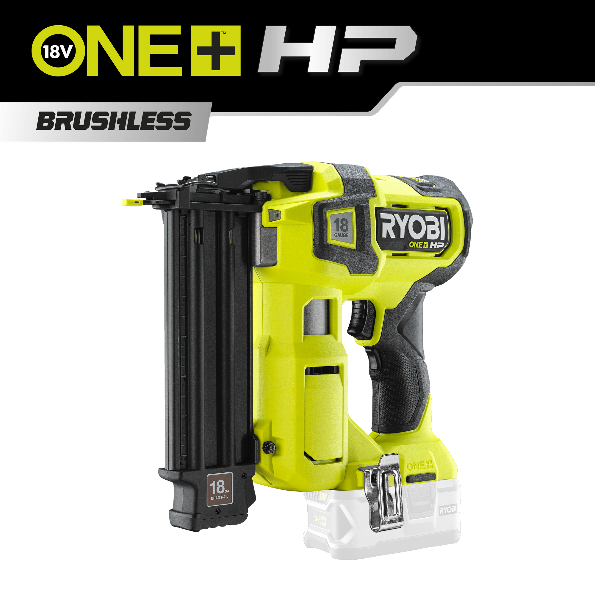 Akku-Tacker 'ONE+ R18GN18X-0' 18 V ohne Akku und Ladegerät