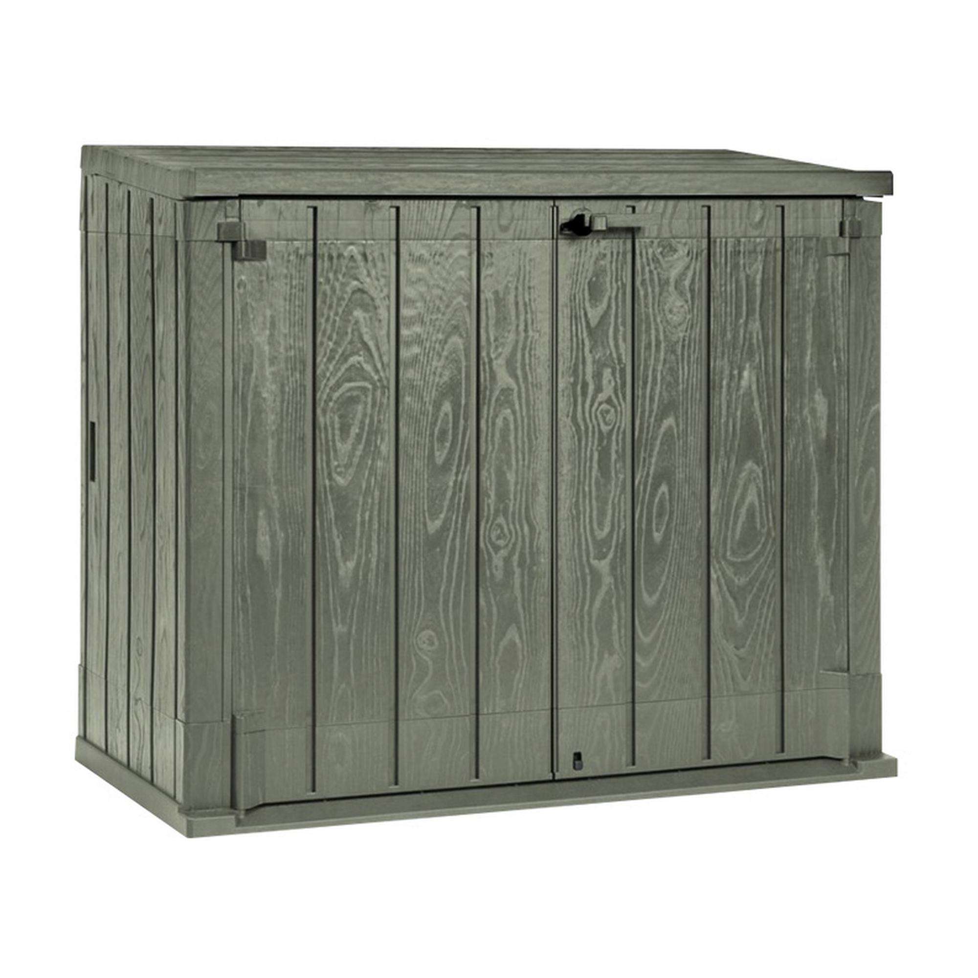 Mülltonnenbox 'Stora Way' für 2 Abfalltonnen 145 x 125 x 86 cm grün