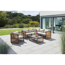 Gartensessel 'Livia' braun/beige