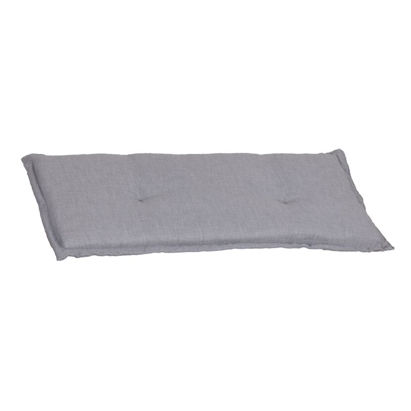 Bankauflage 'Ascot' hellgrau 45 x 100 x 7 cm