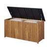 Kissenbox 'Filippa' Polyethylen braun/schwarz 133,5 x 54,5 x 65 cm
