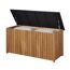 Kissenbox 'Filippa' Polyethylen braun/schwarz 133,5 x 54,5 x 65 cm