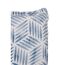 Niedriglehner-Auflage 'Gent' blau/weiß 48 x 100 x 5 cm