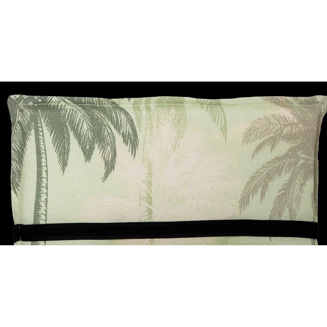 Niedriglehner-Auflage 'Gala' hellgrün 48 x 100 x 5 cm