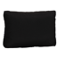 Rückenkissen anthrazit 40 x 60 x 20 cm