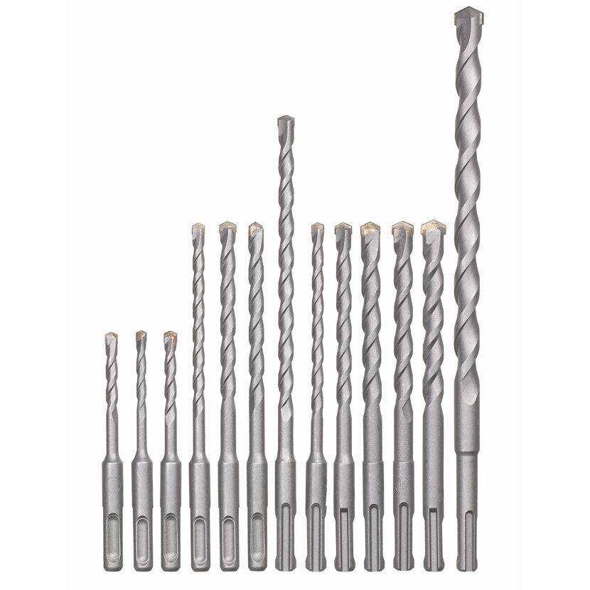 Bohrer-Set 12 Stück SDS-Plus