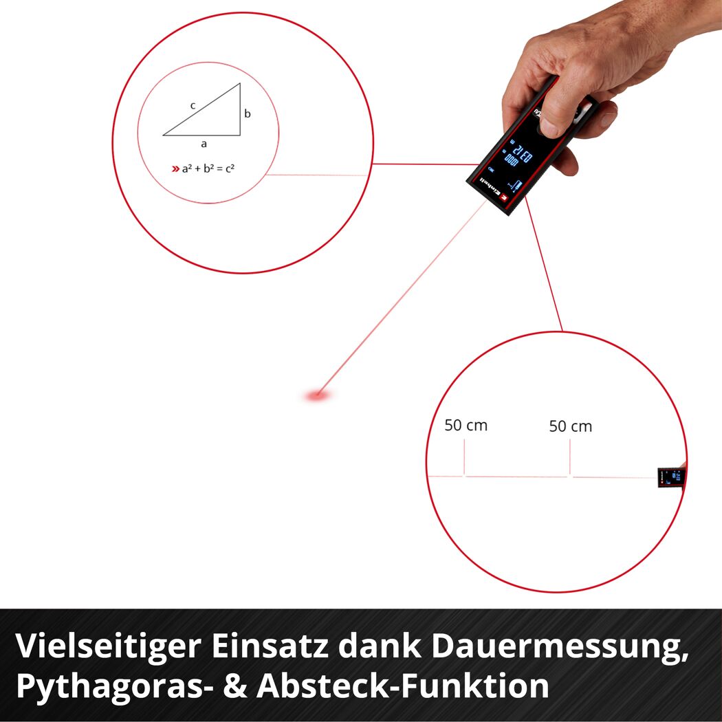 Laser-Entfernungsmesser 'TC-LD 60 R'