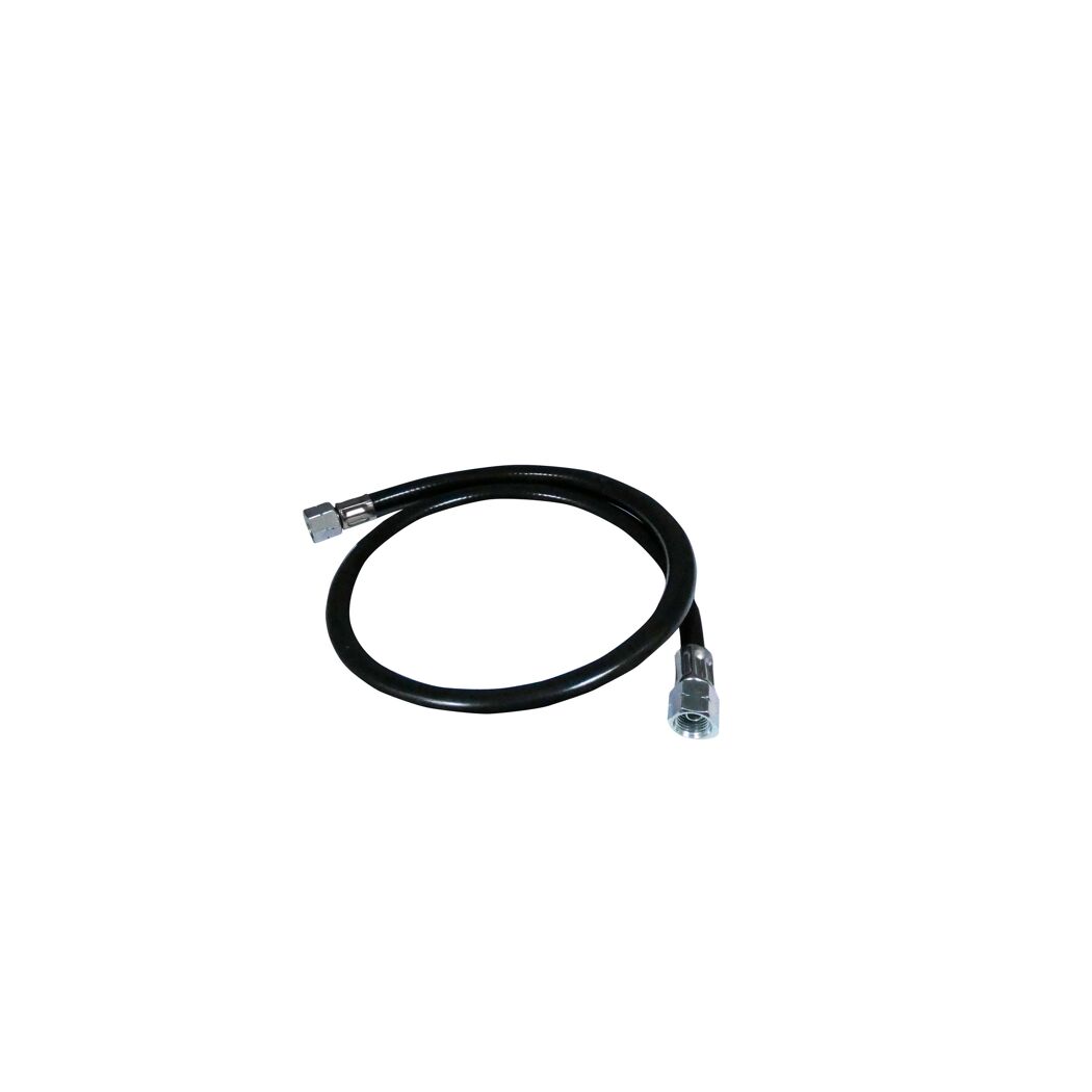 Gasschlauch schwarz 80 cm G 1/4"