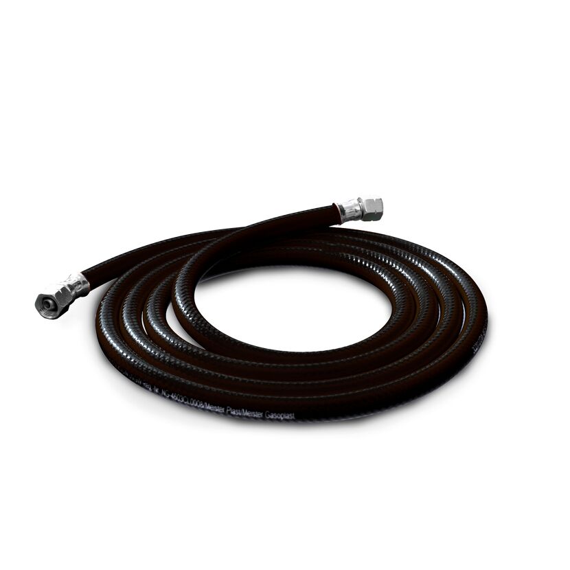 Gasschlauch schwarz 250 cm G 1/4"