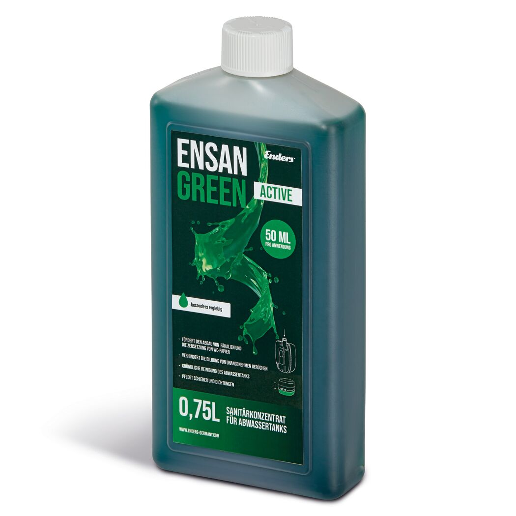 Sanitärflüssigkeit 'Ensan Green Active' 750 ml für Chemietoiletten