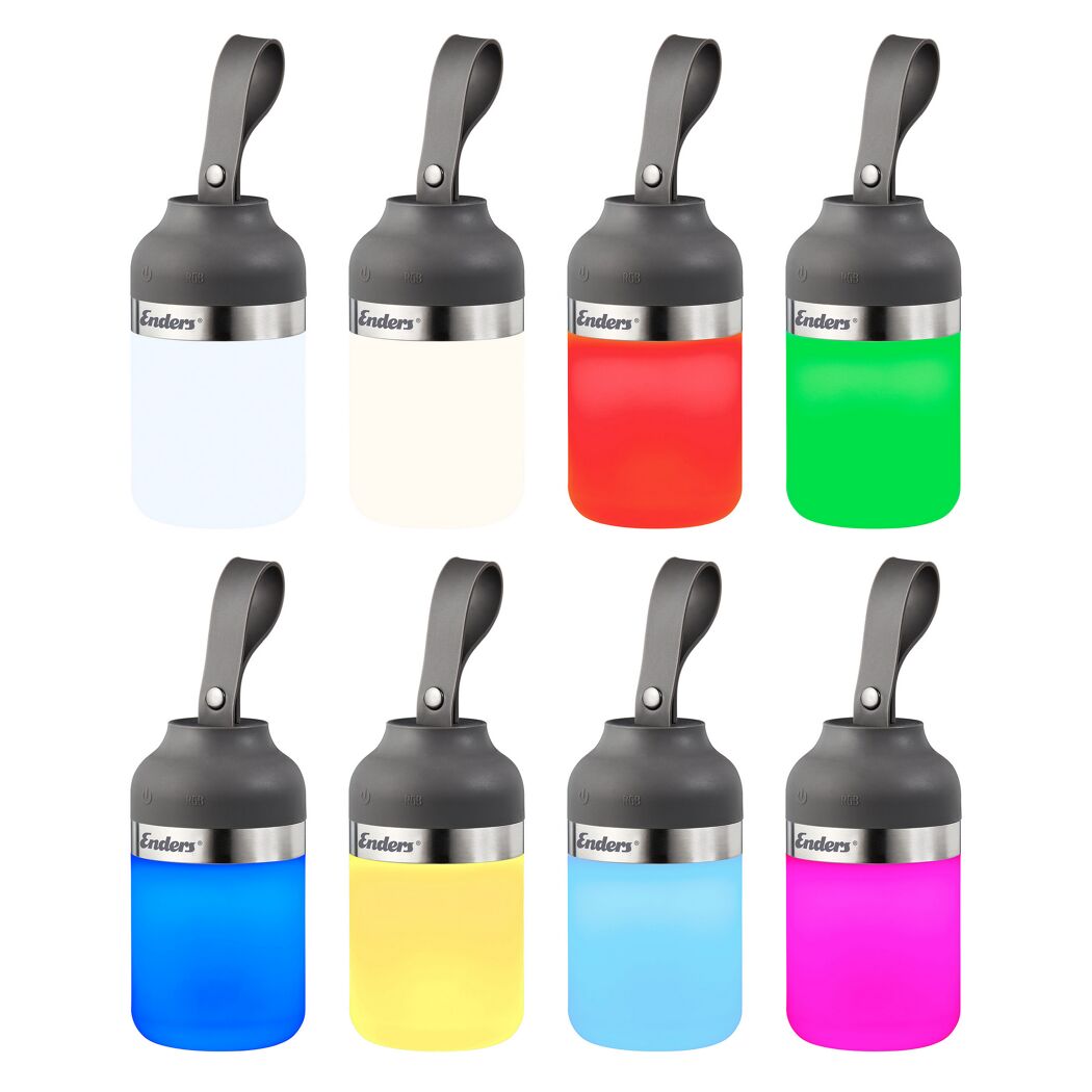 LED-Campingleuchte 'Luvo' mit Akku und RGB-Funktion