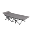 Campingbett klappbar grau 185 x 67 x 38 cm