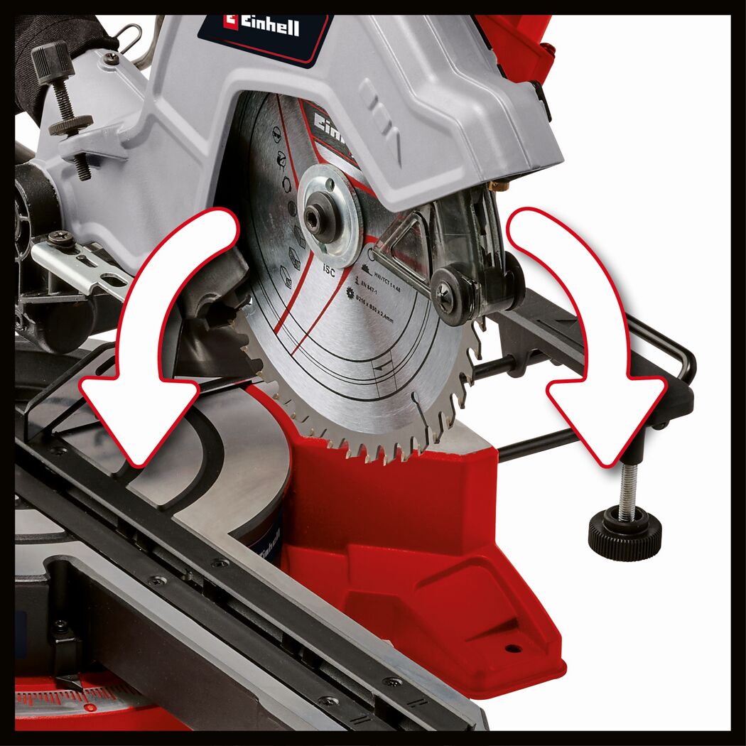 Kapp-, Zug- und Gehrungssäge 'TE-SM 8 L Dual' 1500 W