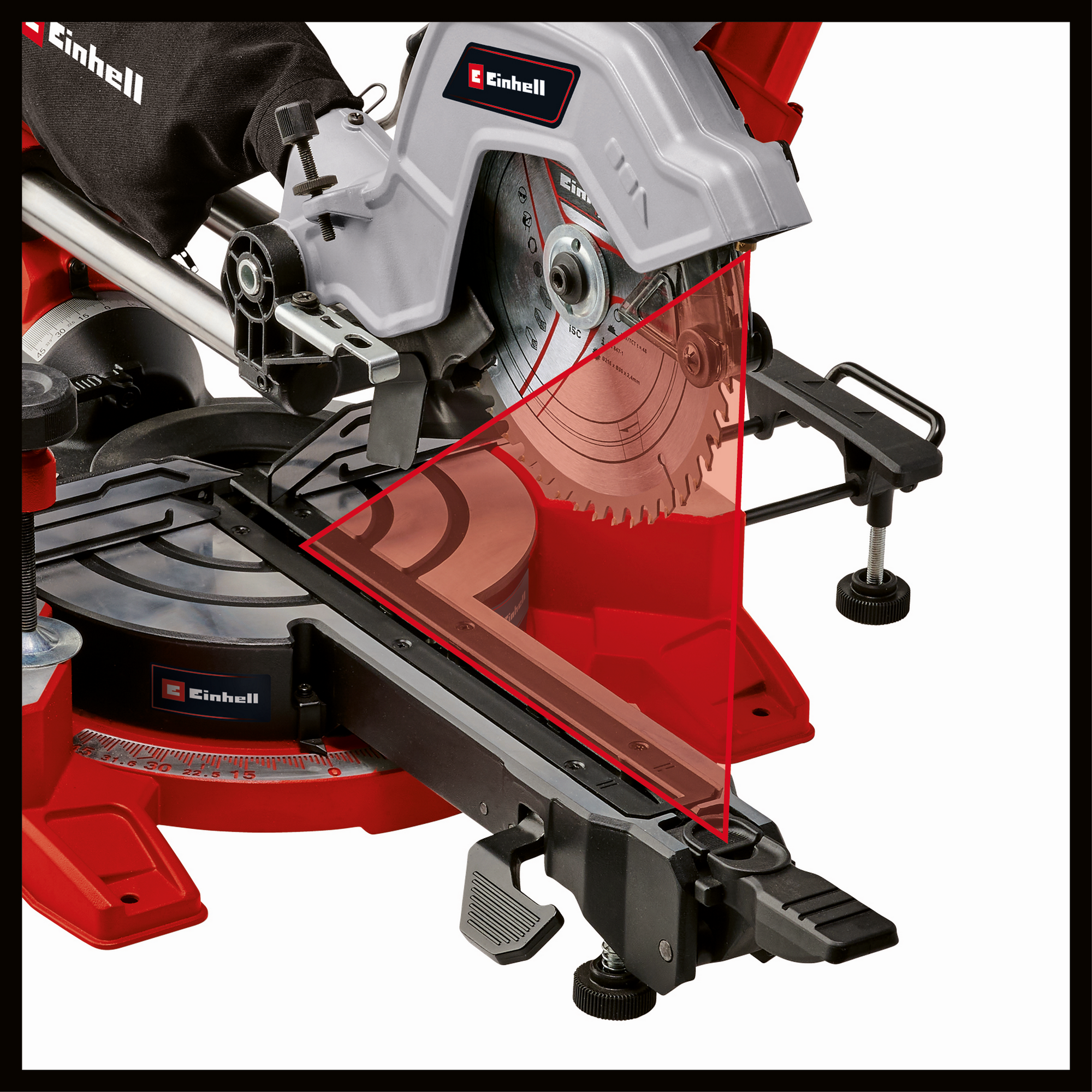 Kapp-, Zug- und Gehrungssäge 'TE-SM 8 L Dual' 1500 W