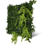 Wandpaneel 'Modular Wall 11122 Cascade Mixed Flora' grün 52 x 52 cm