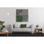 Wandpaneel 'Modular Wall 11300A Grey Slate Stone' grau 52 x 52 cm