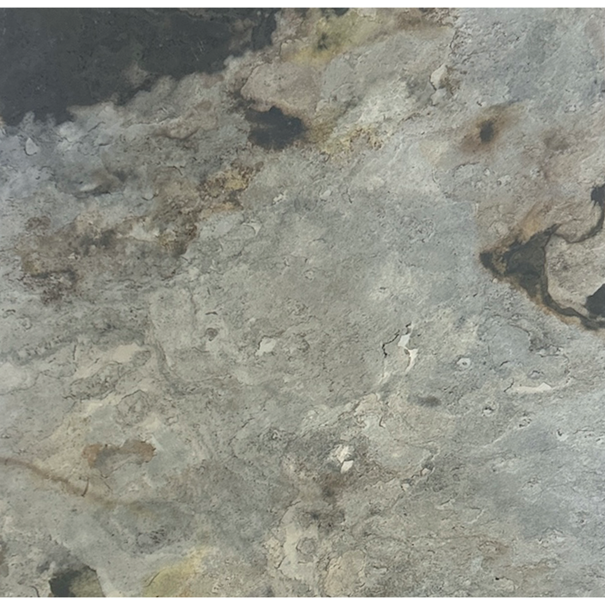 Wandpaneel 'Modular Wall 11301A Patina Slate Stone' grau 52 x 52 cm