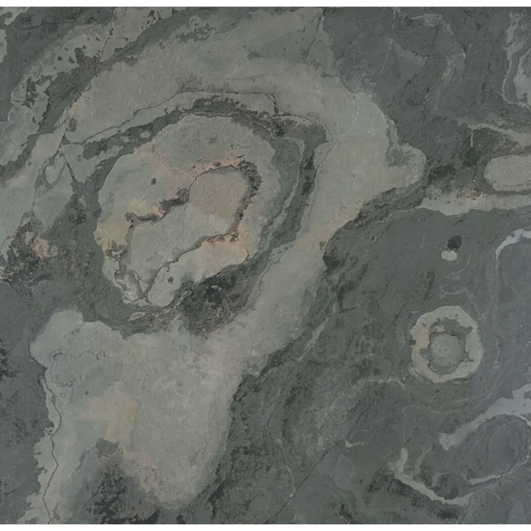 Wandpaneel 'Modular Wall 11301A Patina Slate Stone' grau 52 x 52 cm