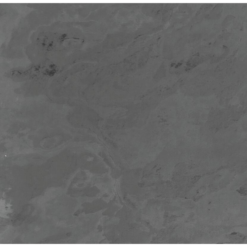 Wandpaneel 'Modular Wall 11302A Black Slate Stone' grau 52 x 52 cm