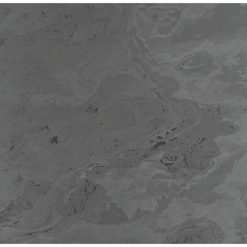 Wandpaneel 'Modular Wall 11302A Black Slate Stone' grau 52 x 52 cm