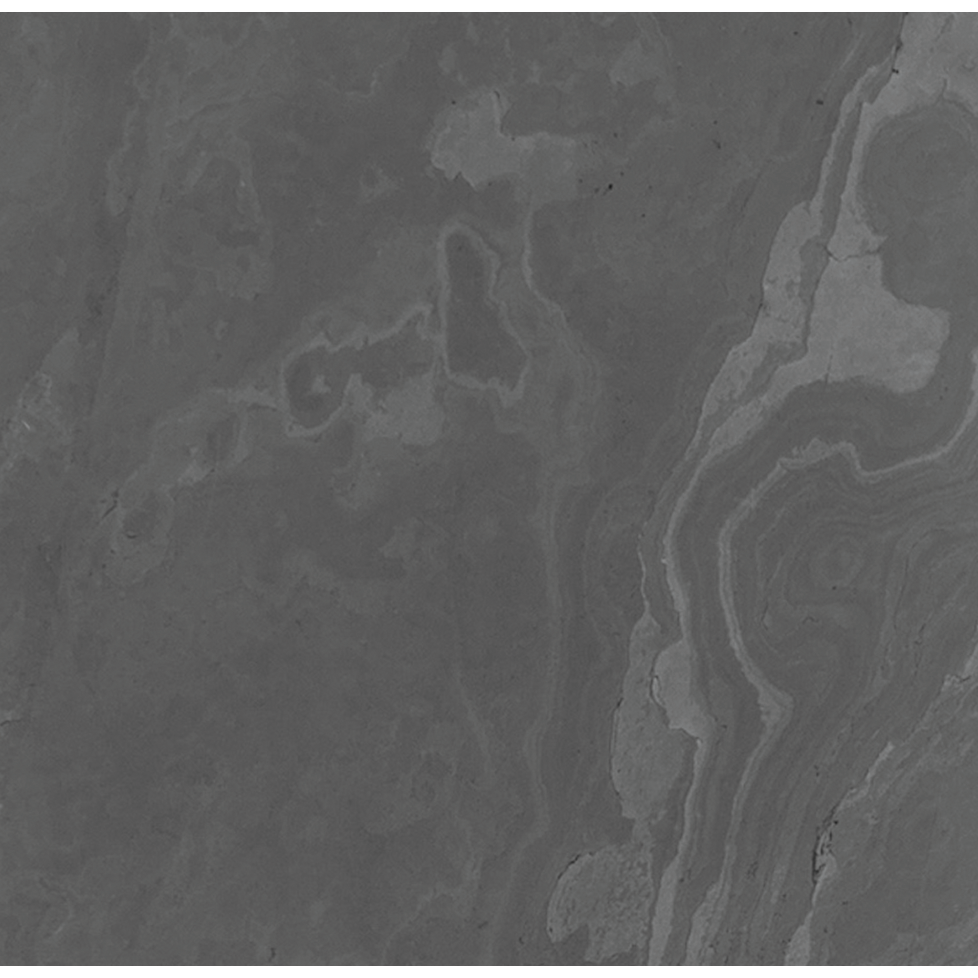 Wandpaneel 'Modular Wall 11302A Black Slate Stone' grau 52 x 52 cm