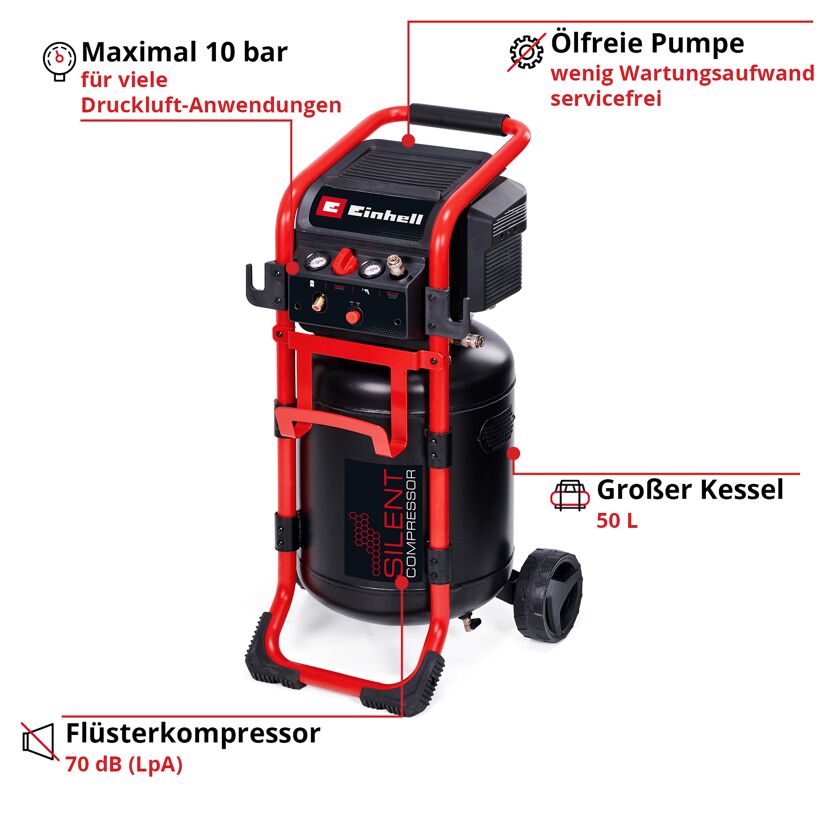 Kompressor 'TE-AC 270/50 Silent' 1650 W