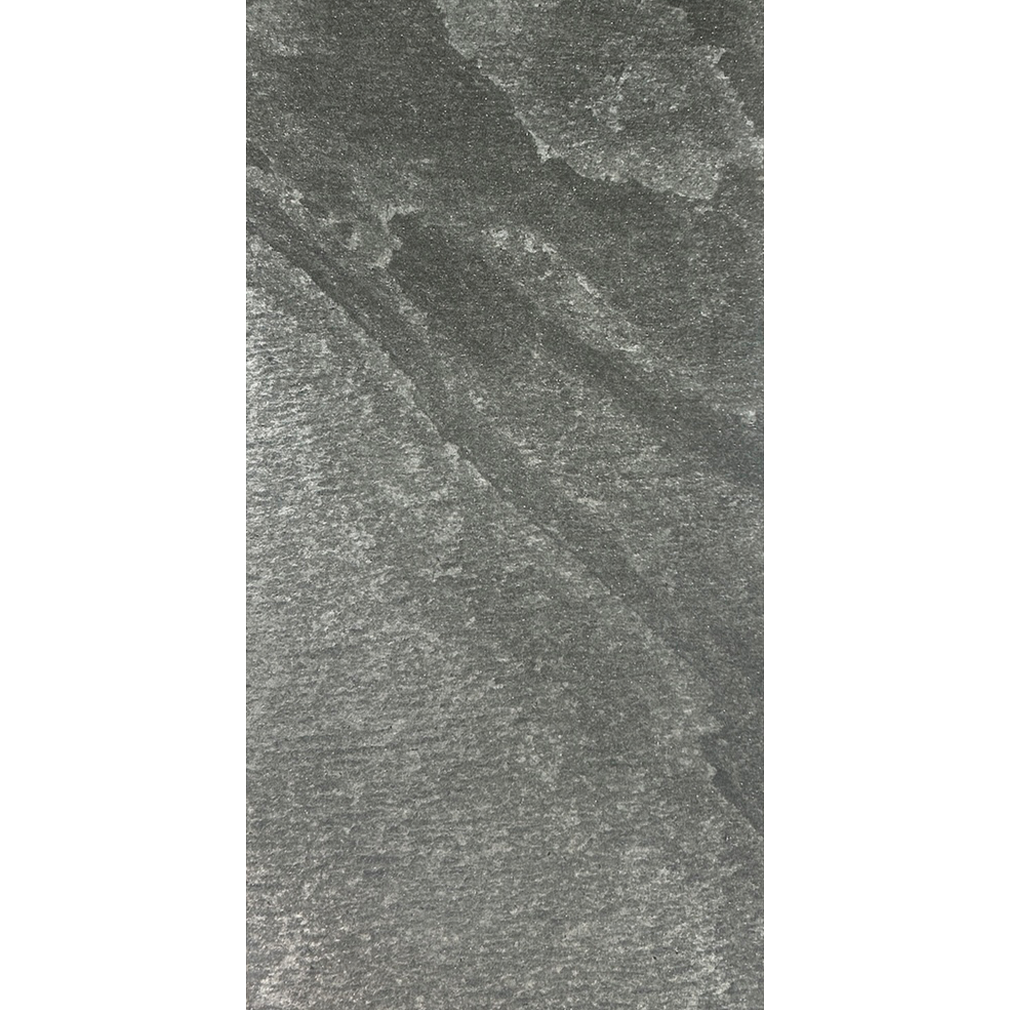 Wandpaneel 'Modular Wall 11300B Grey Slate Stone' grau 52 x 104 cm