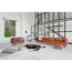 Wandpaneel 'Modular Wall 11301B Patina Slate Stone' grau 52 x 104 cm