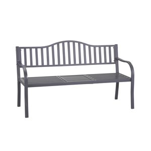 Gartenbank 'Birte' anthrazit 150 x 89 x 60 cm