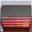 Werkstattwagen 'TC-TW 100' rot 69,7 x 33 x 75,8 cm