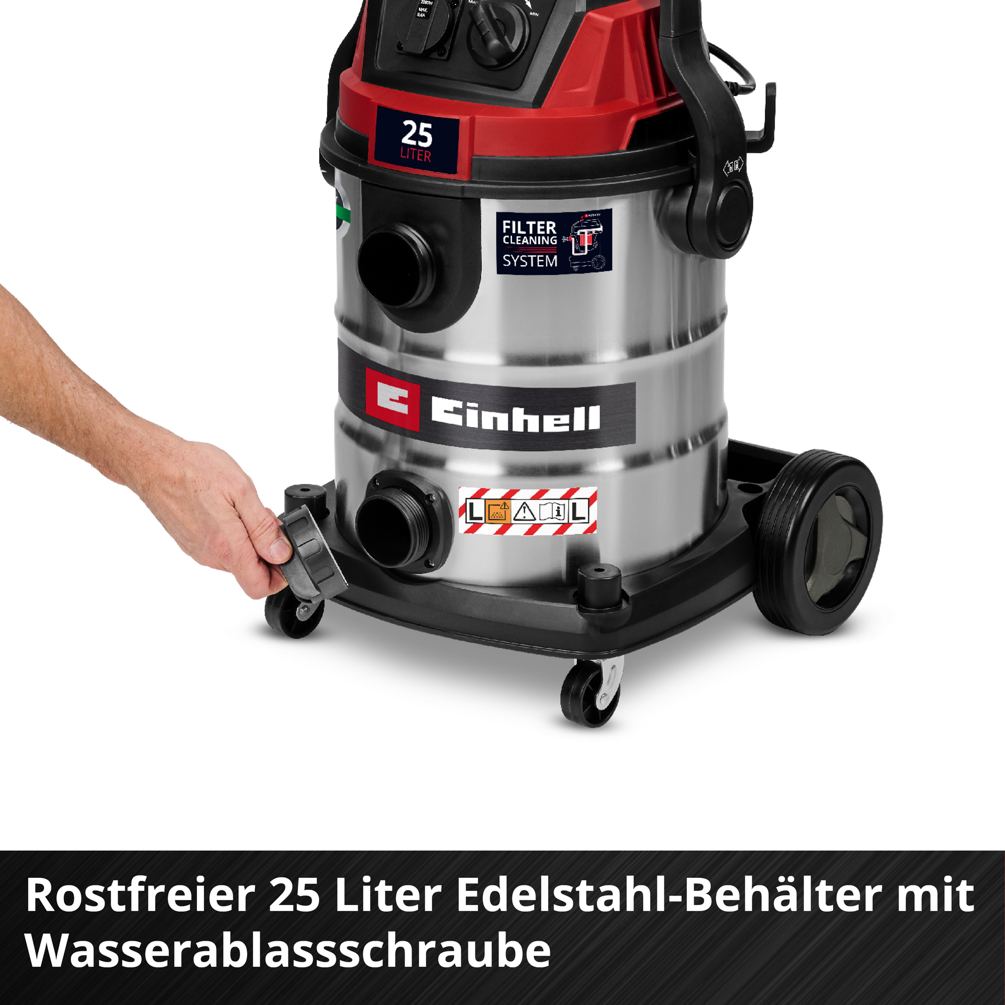 Nass-Trockensauger 'TE-VC 2580 SACL' 1100 W