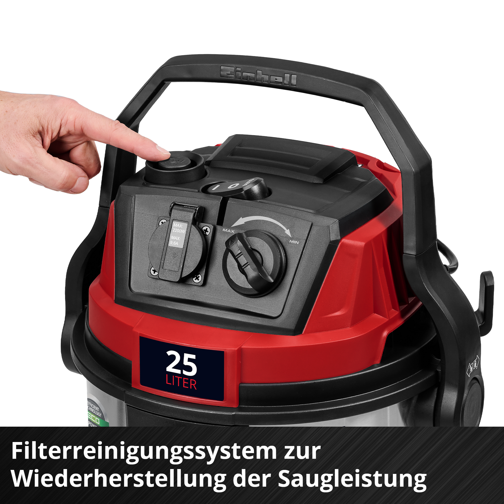 Nass-Trockensauger 'TE-VC 2580 SACL' 1100 W