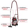 Nass-Trockensauger 'TE-VC 3080 SACL' 1150 W