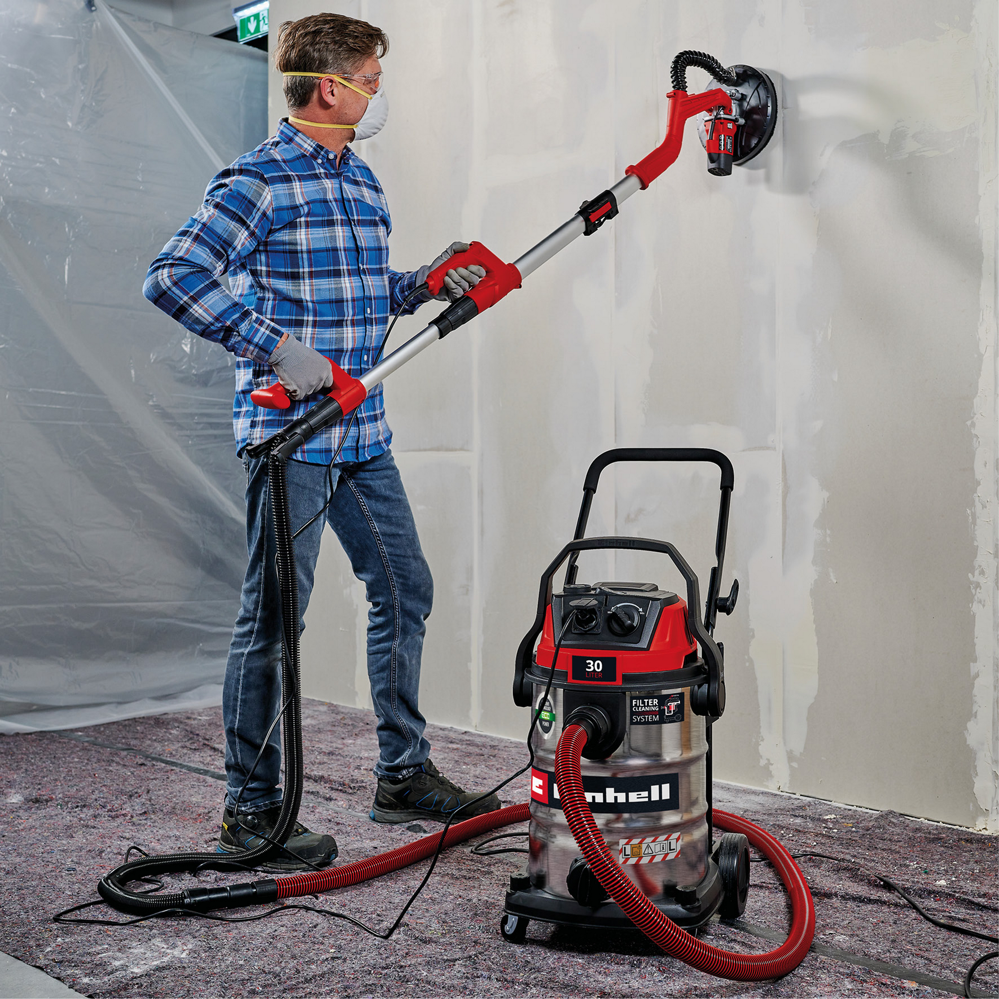 Nass-Trockensauger 'TE-VC 3080 SACL' 1150 W